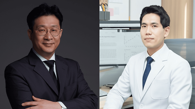 (좌측부터) 양희준 원장, 안성복 교수|출처: 연세봄봄의원, 이화여자대학교