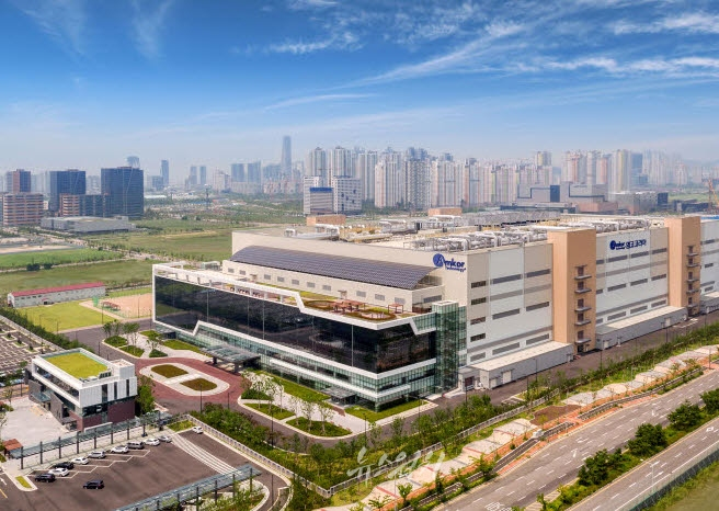 앰코코리아 인천 송도 K5 사업장 전경. (사진=앰코테크놀로지코리아)