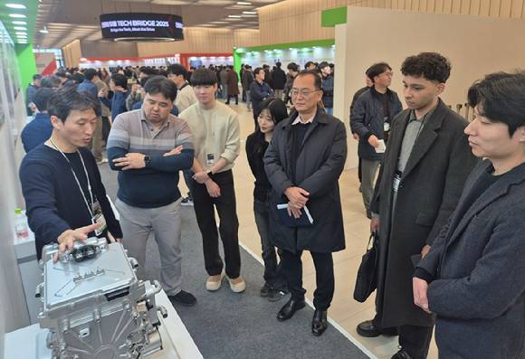 지난 18일부터 19일 양일간 경기도 의왕 전동화연구소에서 열린 현대모비스 '테크브릿지(Tech Bridge) 2025' 현장. [사진=현대모비스]