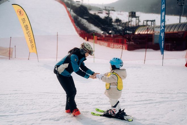 곤지암 리조트 스키장 스키강습 / 사진 = 곤지암리조트