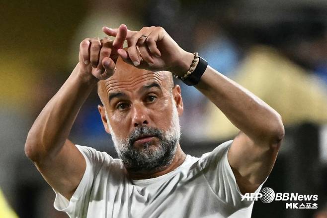 맨체스터 시티 펩 과르디올라 감독. 사진=AFPBBNews=News1