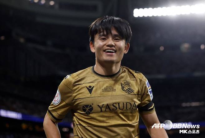 일본 축구 대표팀 간판스타 쿠보 타케후사. 사진=AFPBBNews=News1