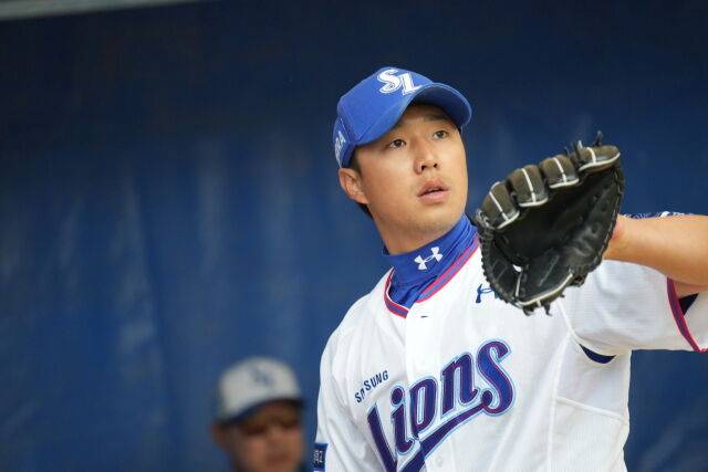 삼성 라이온즈 시절의 최충연./삼성 라이온즈