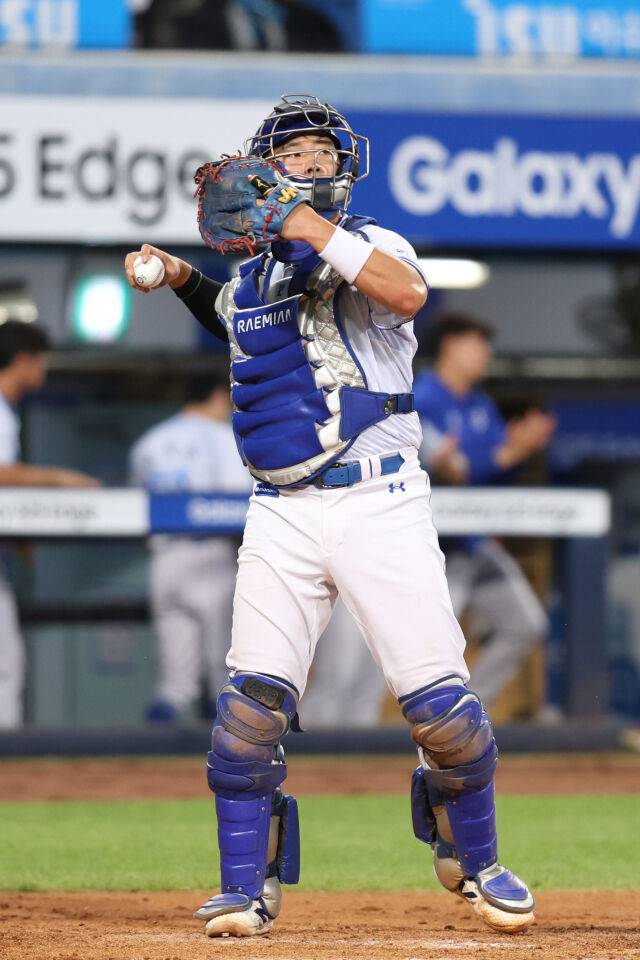 삼성 라이온즈 김재성./삼성 라이온즈