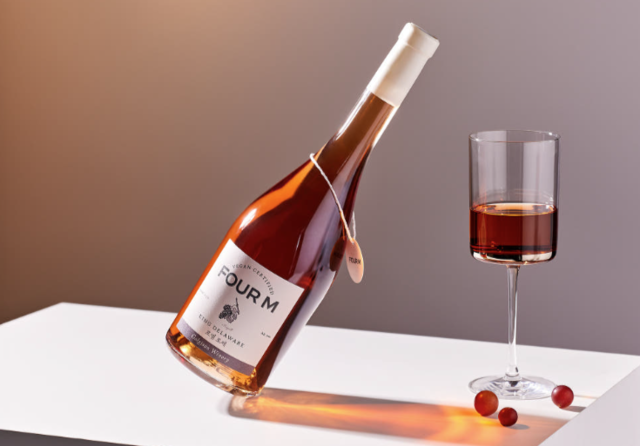 ‘킹델라웨어’로 만든 충북 영동 갈기산 와이너리 ‘포엠 로제’. 갈기산 와이너리