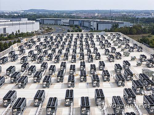 미국 버지니아주 애시번에 위치한 데이터센터 [EPA 연합뉴스 자료사진. 재판매 및 DB 금지]