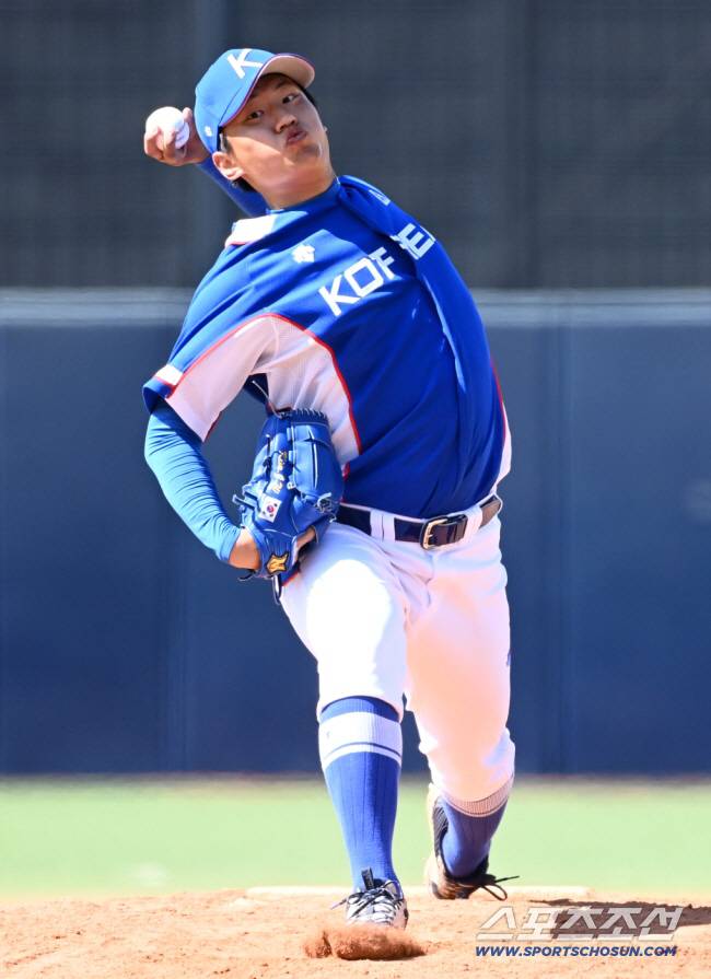 청소년대표팀 시절 김주완. 스포츠조선DB