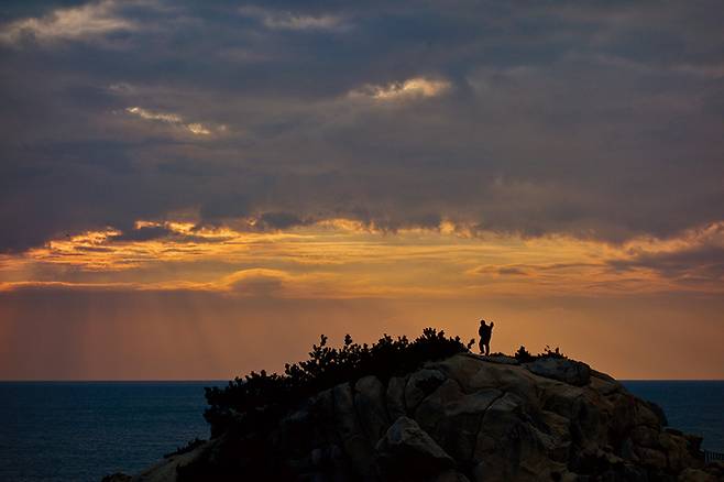 울산 간절곶 일출 정경