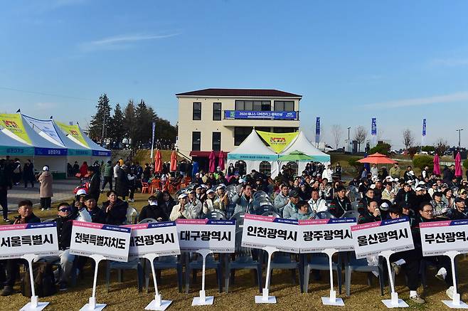 2024년 디비전리그 왕중왕전 모습. 대한테니스협회 제공