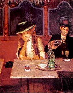 장 베로 ‘압생트를 마시는 사람’