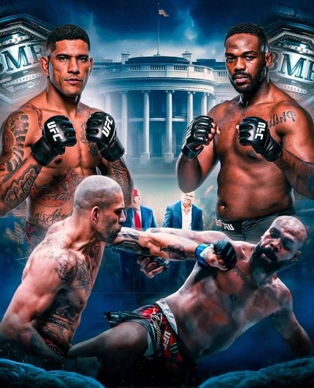 존스와 페레이라는 백악관에서 역대급 슈퍼 파이트를 원하고 있다. 사진=X