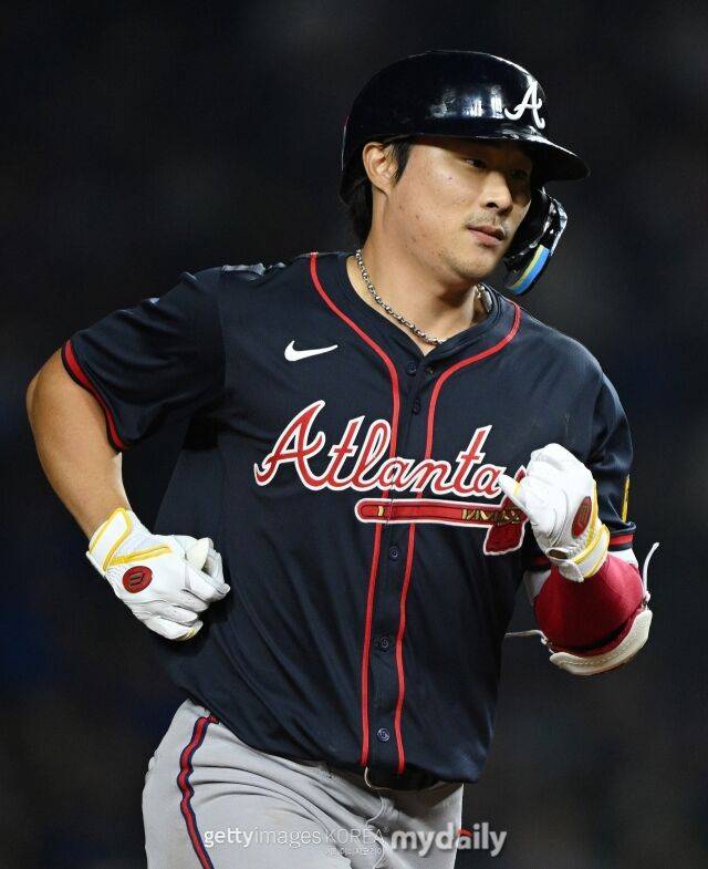 애틀랜타 브레이브스 시절의 김하성./게티이미지코리아