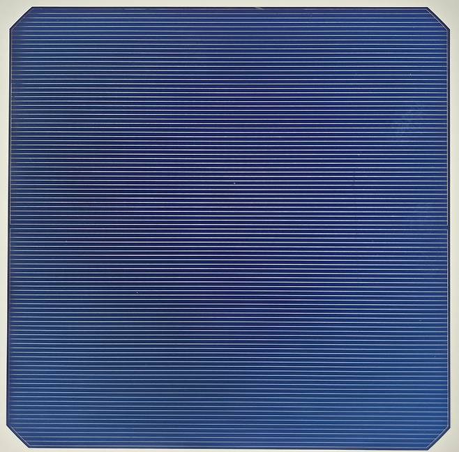 개발한 실리콘 이종접합 태양전지.[한국에너지기술연구원 제공]