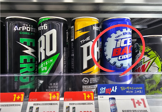 GS25에서 판매 중인 ‘얼박사’. 최은지 기자