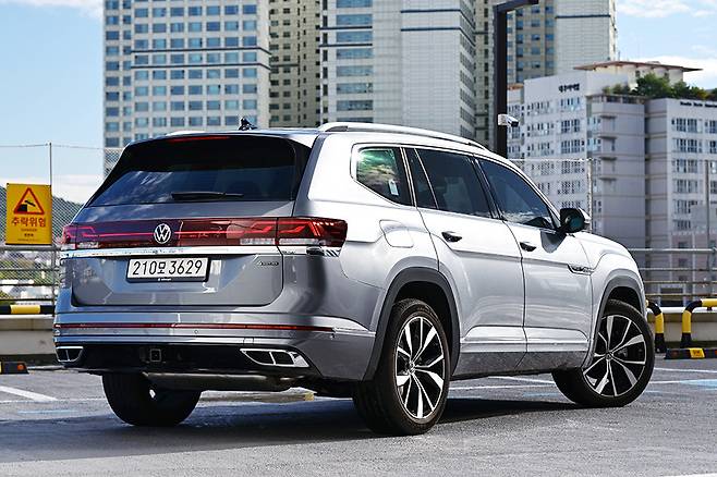 폭스바겐 아틀라스 R-라인. 사진: 김학수 기자