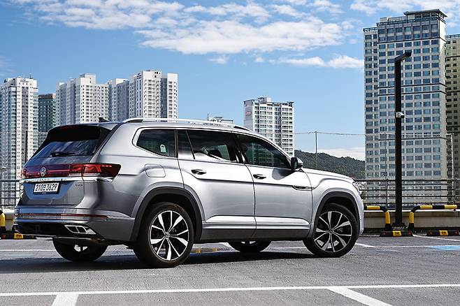 폭스바겐 아틀라스 R-라인. 사진: 김학수 기자