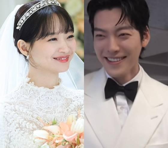 왼쪽부터 신민아, 김우빈 /사진=에이엠엔터테인먼트, tvN '콩 심은 데 콩 나서 웃음팡 행복팡 해외탐방'