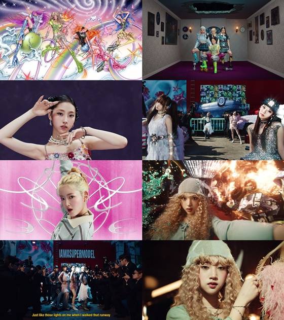 /사진='슈퍼모델' 뮤직비디오 캡처