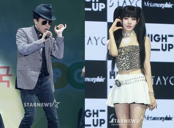 박남정, 스테이씨 시은./사진=스타뉴스 DB