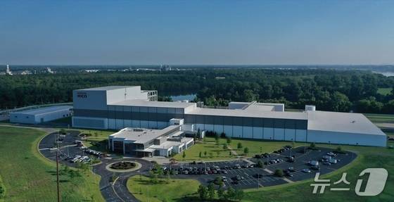 효성중공업 미국 테네시주 멤피스 초고압변압기 공장 전경 (사진제공 = 효성)