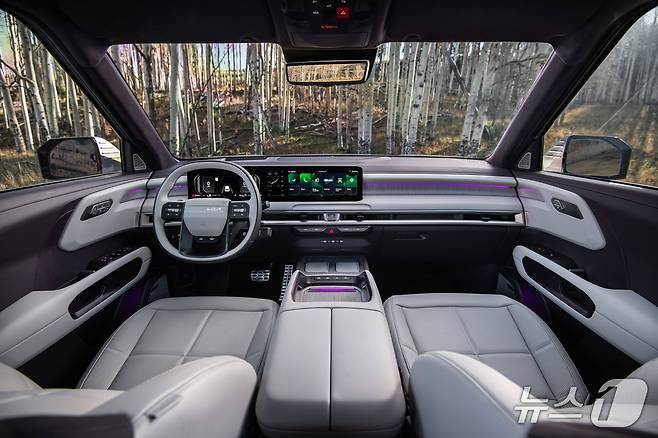 신형 텔루라이드 실내.(기아 제공)
