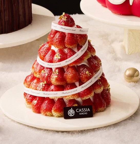 카시아 속초 호라이즌 크리스마스 케이크 카시아 속초 제공