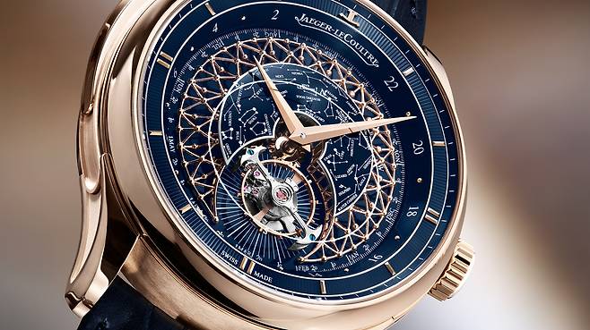 전 세계 5점 한정 생산하는 마스터 히브리스 아티스티카 칼리버 945. 사진 예거 르쿨트르