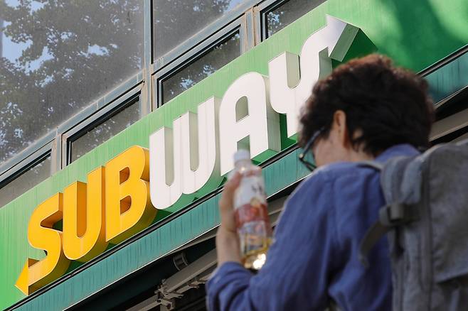 서울 시내 한 써브웨이 매장. [연합뉴스]