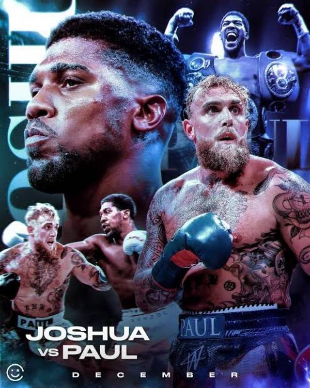 ‘유튜버 복서’ 폴은 오는 12월 19일(현지시간) 미국 플로리다주 마이애미의 카세야 센터에서 조슈아와 헤비급 매치를 치른다. 이 경기는 ‘넷플릭스’로 생중계된다. 사진=해피 펀치 SNS