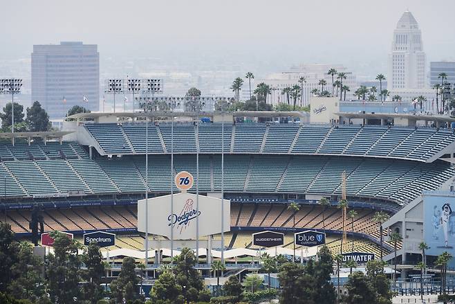 다저스타디움. AP연합뉴스