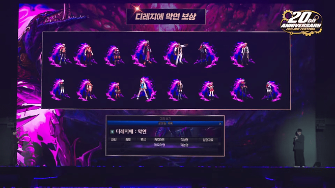 디레지에 악연 보상 (사진=던전앤파이터 유튜브)