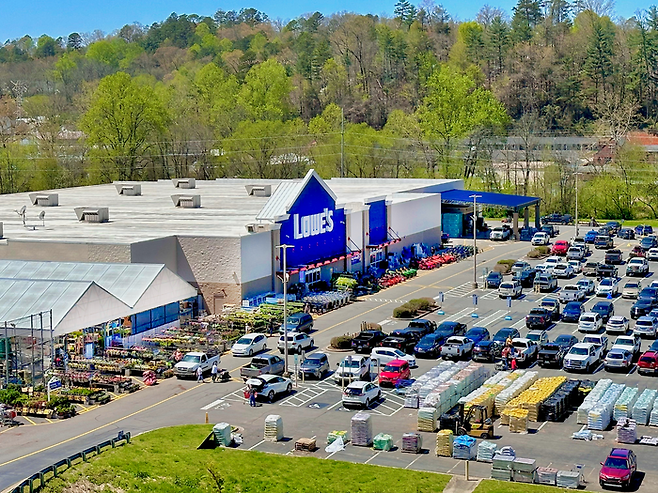 미국 노스 캐롤라이나 로우스 매장. 사진=로우스