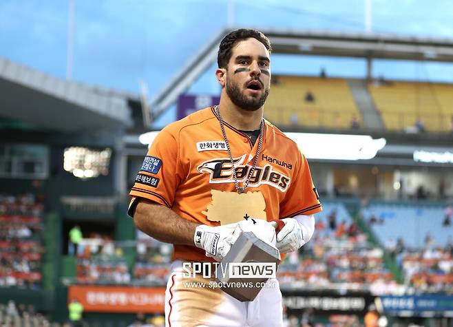 ▲ 한화 시절 마이크 터크먼 ⓒ곽혜미 기자