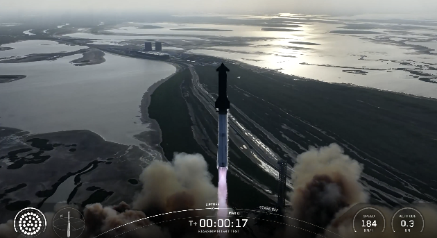 스타십 10차 비행. 스페이스X 영상 캡처