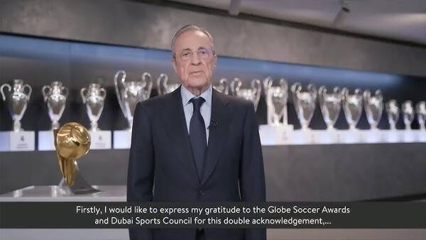 레알 마드리드 회장이 폭탄을 쏘아올렸다(사진=유튜브 화면 갈무리)