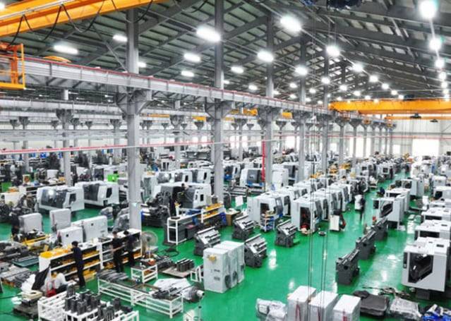 스맥의 공작기계 김해 생산공장. /스맥 제공