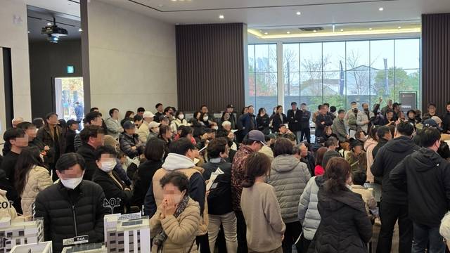 칸타빌 디 에디션 모델하우스 내부 모습