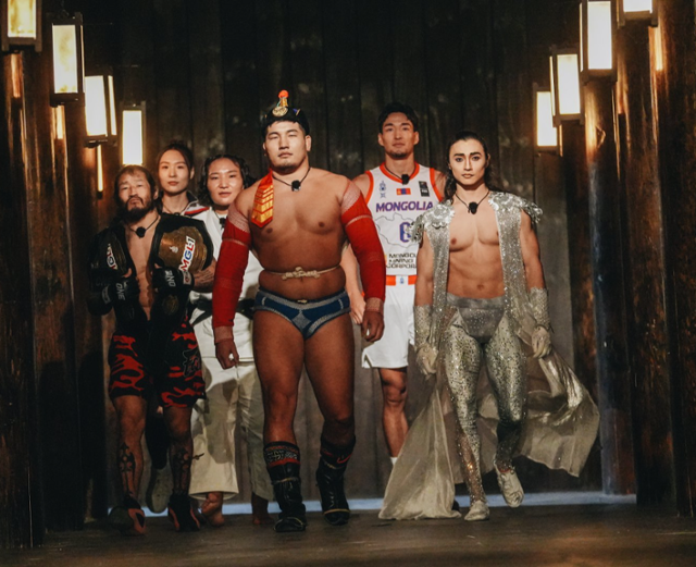 넷플릭스 '피지컬 아시아'에 출연한 몽골팀. 넷플릭스 제공