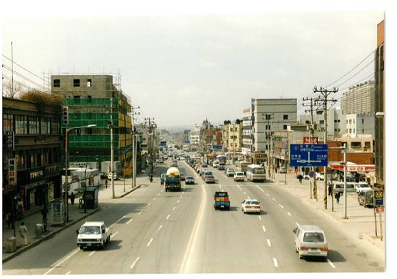 1994년 망우로의 모습. [사진=중랑구]