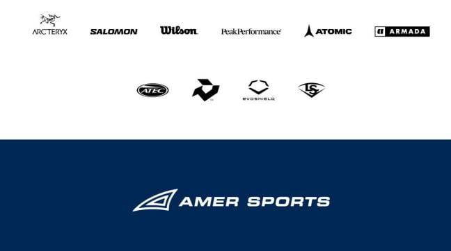 아머스포츠 산하 브랜드. 자료= 아머스포츠 홈페이지