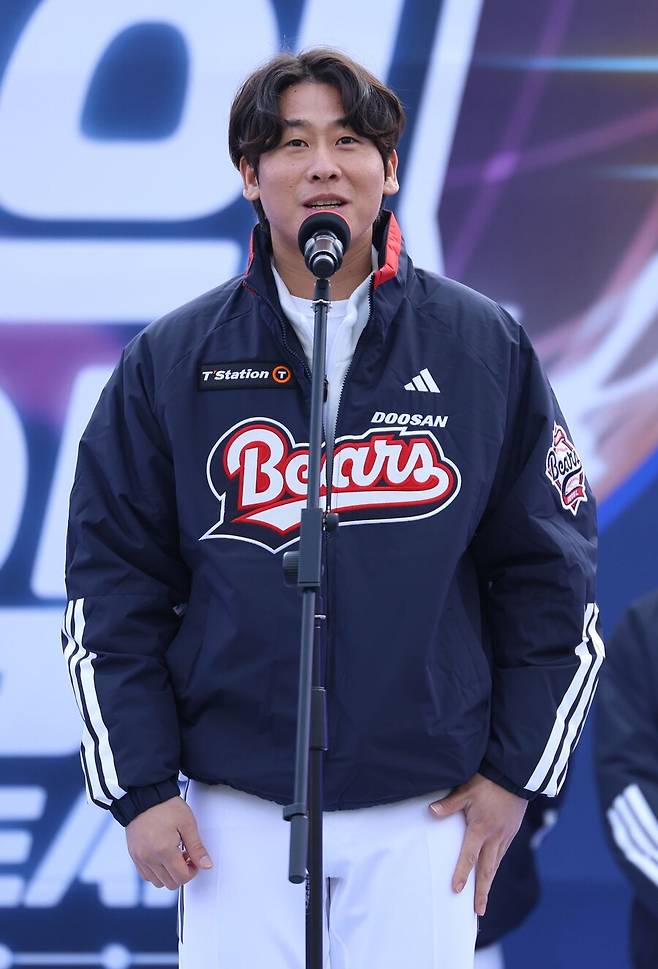 ▲ 박찬호 ⓒ두산 베어스