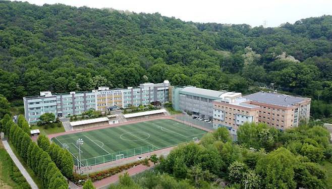 대전동신과학고 전경
