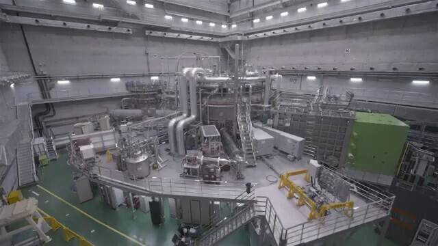 한국핵융합에너지연구원 초전도핵융합연구장치.