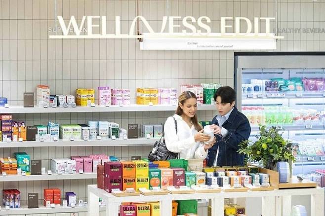 올리브영N 성수 '웰니스에딧'. 올리브영
