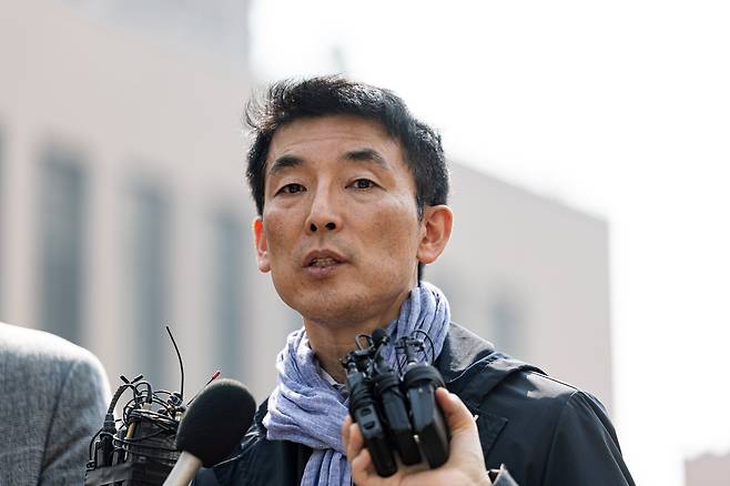 김용현 전 국방부 장관 측 이하상 변호사. /뉴스1