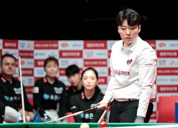 크라운해태의 백민주. PBA 제공