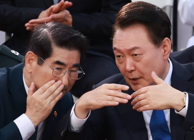 ▲ 김용현 전 국방장관과 윤석열 전 대통령 [연합뉴스]