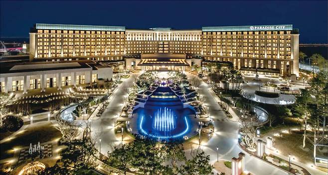 최근 인천 그랜드 하얏트 호텔을 인수한 파라다이스그룹.