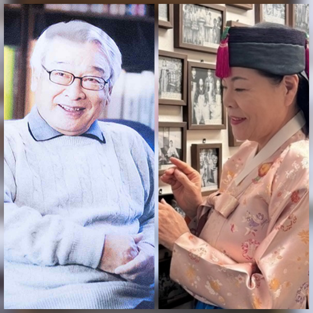 박술녀 원장이 故 이순재의 마지막 길을 위한 수의가 총 13가지로 구성돼 있으며, 고인의 아내가 1년 전부터 손수 준비해왔다고 밝혔다.사진=천정환 기자/ 공동취재단