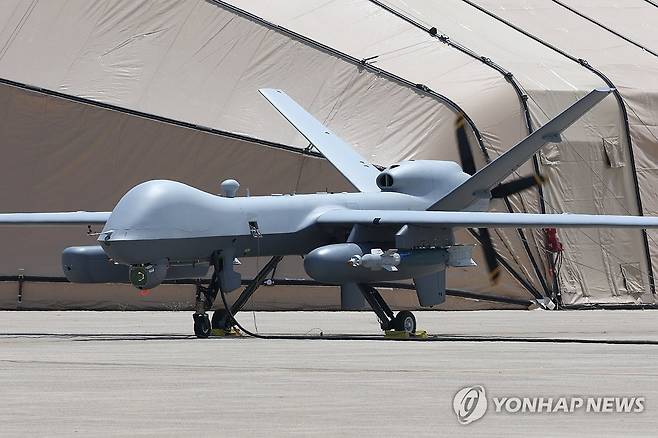 미공군의 MQ-9 리퍼 무인공격기 [국방일보 제공. 재판매 및 DB 금지]
